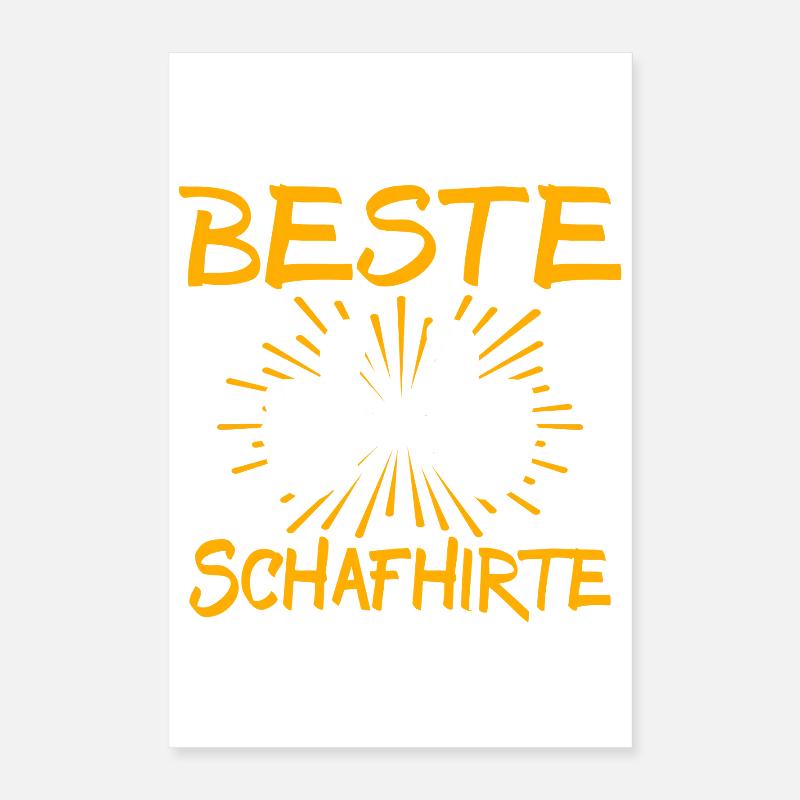 Shepherd Gift Idea Poster 16" x 24" (40x60 cm)