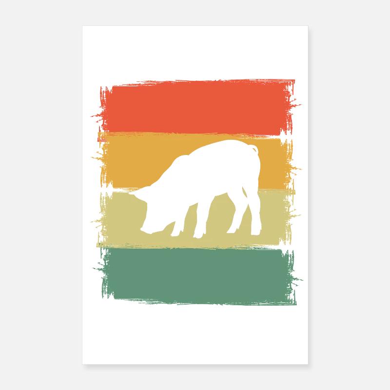 Cochon Poster 40 x 60 cm