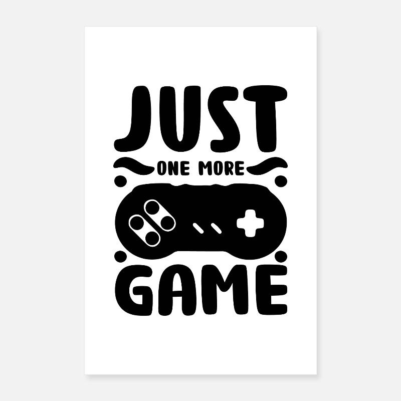 « Juste un jeu de plus » Merch | MT Gaming Poster 40 x 60 cm