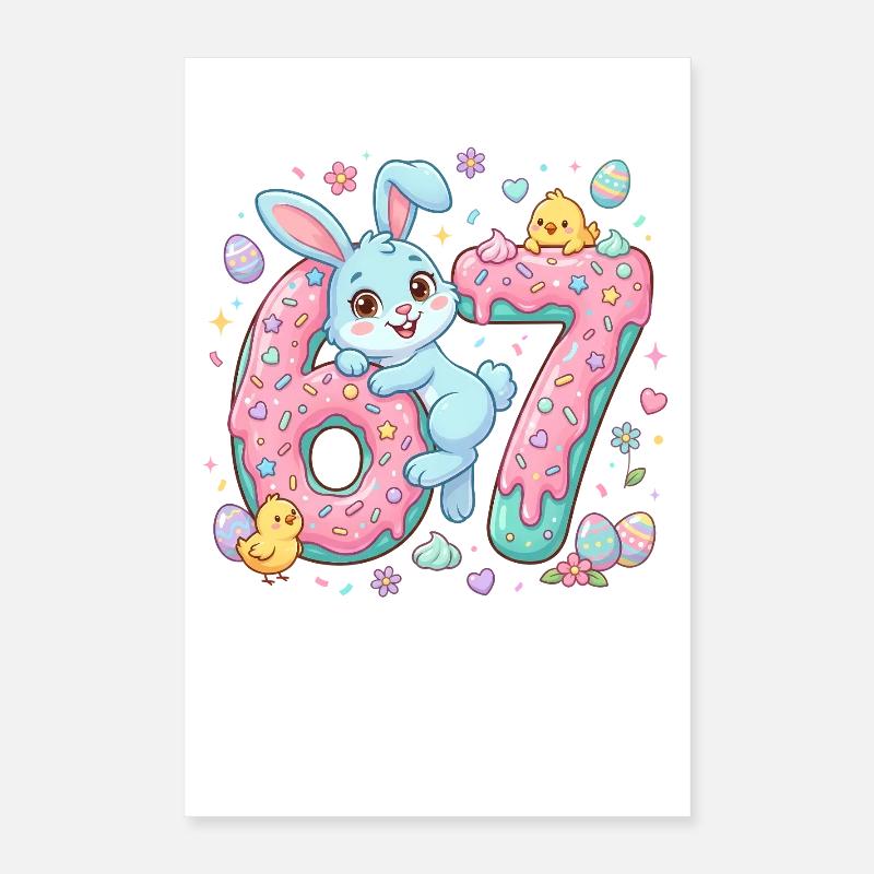 67 Easter Poster 16" x 24" (40x60 cm)