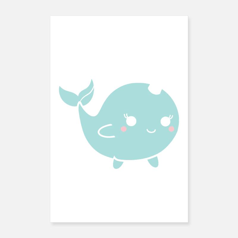 Narwal Poster 40x60 cm