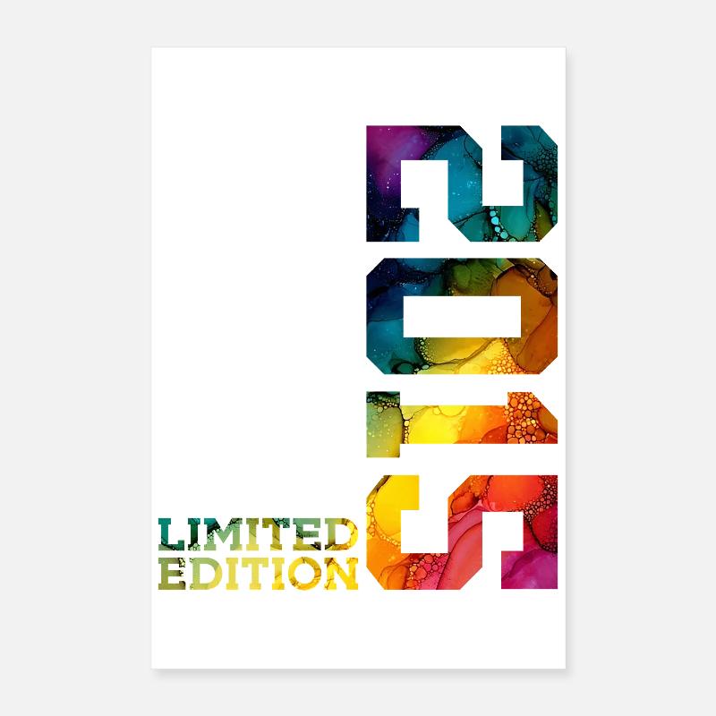 ÉDITION LIMITÉE 2015 11 ANS 11E ANNIVERSAIRE Poster 40 x 60 cm