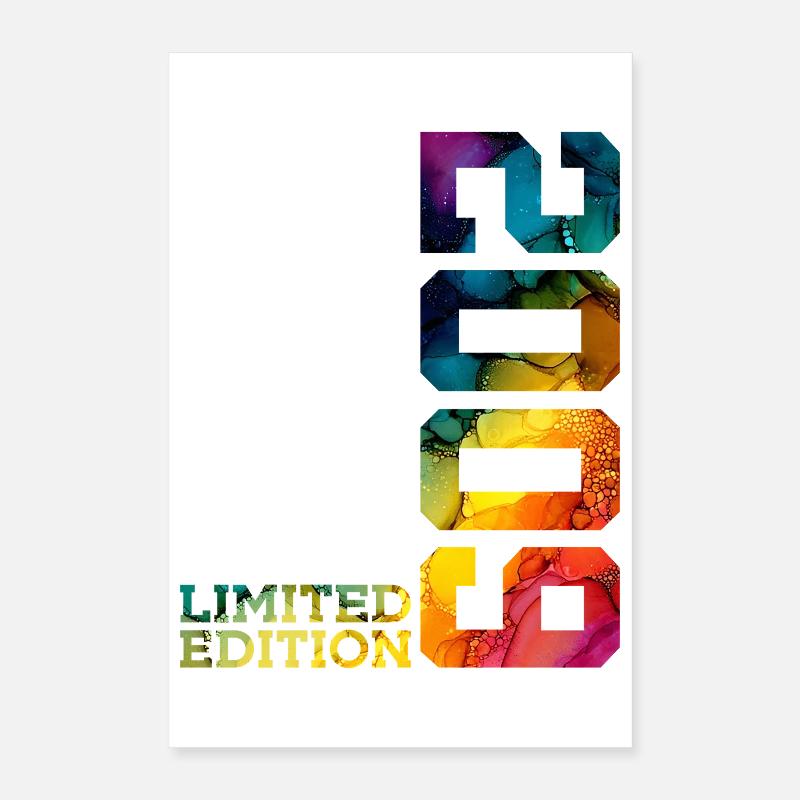 ÉDITION LIMITÉE 2009 17 ANS 17E ANNIVERSAIRE Poster 40 x 60 cm