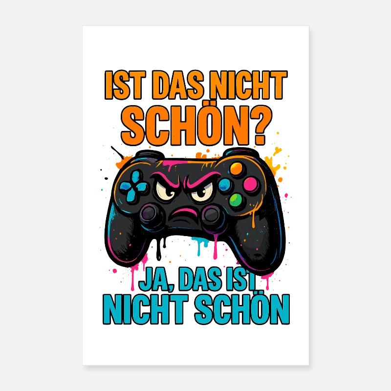 Isn't that nice? Yes, it's not nice | Gaming Poster 16" x 24" (40x60 cm)