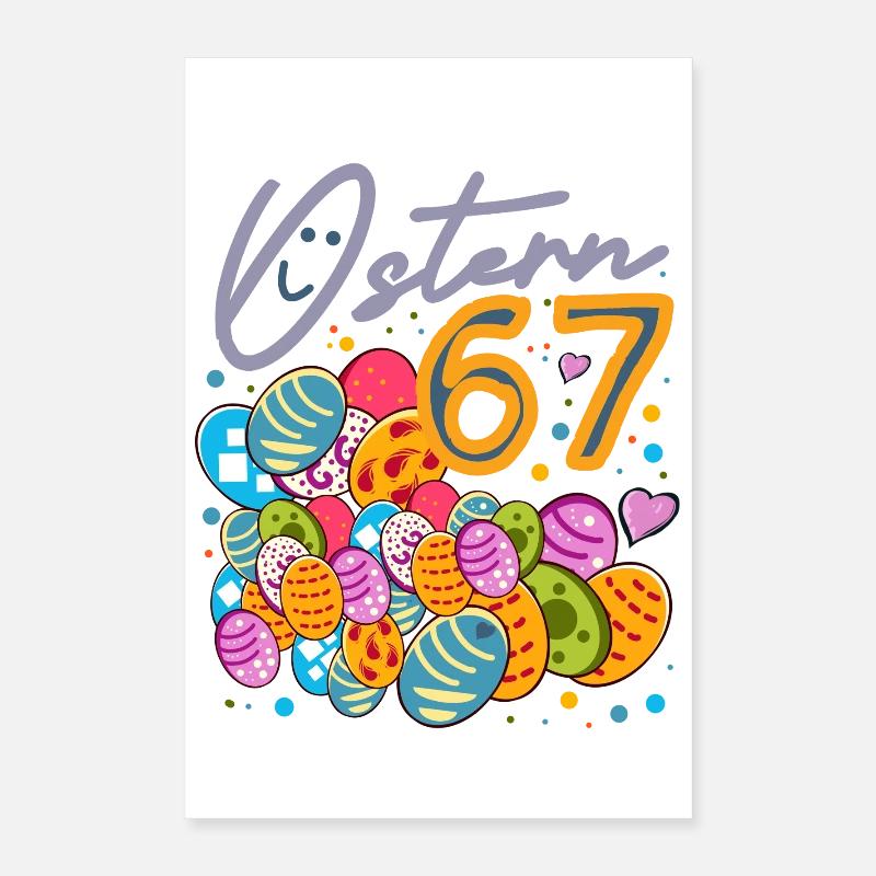 ostern 67 Poster 40x60 cm