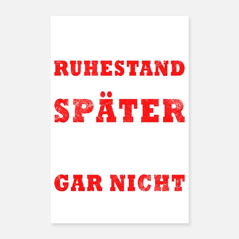 Retirement Gift Poster 16" x 24" (40x60 cm)