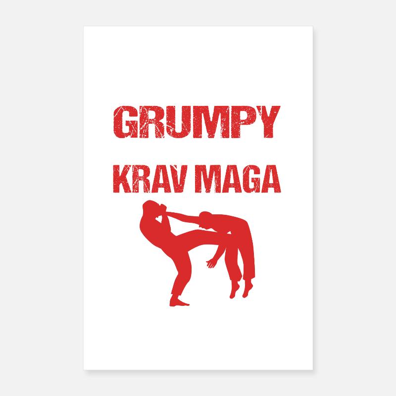 Krav Maga Poster 16" x 24" (40x60 cm)