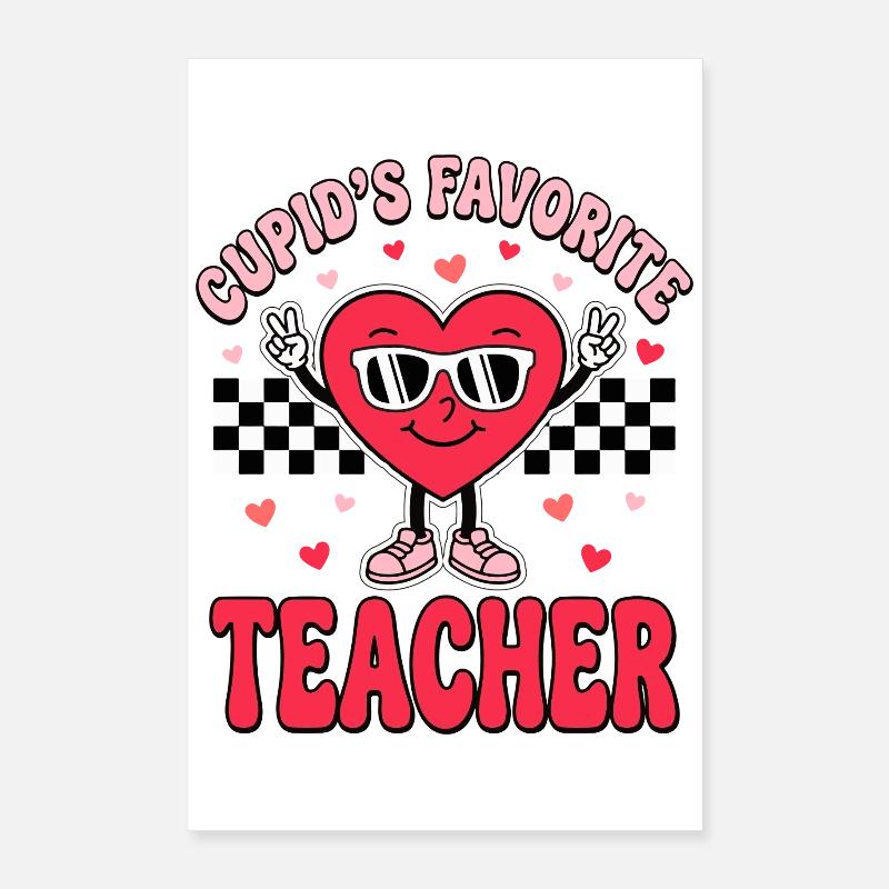 Le professeur préféré de Cupidon Poster 40 x 60 cm