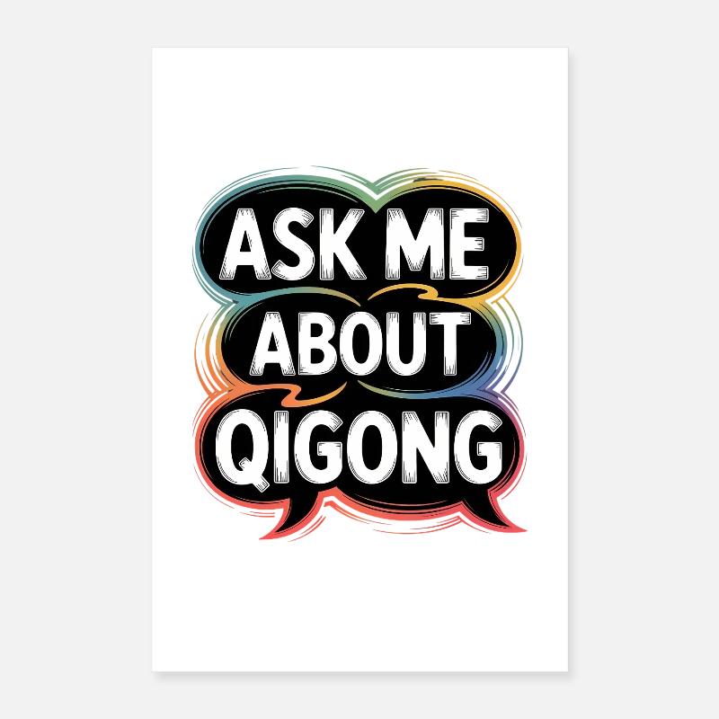 Qigong Tai Chi Poster 40 x 60 cm