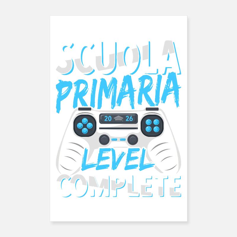 Primary School Diploma Elementary School 2026 Poster 16" x 24" (40x60 cm)