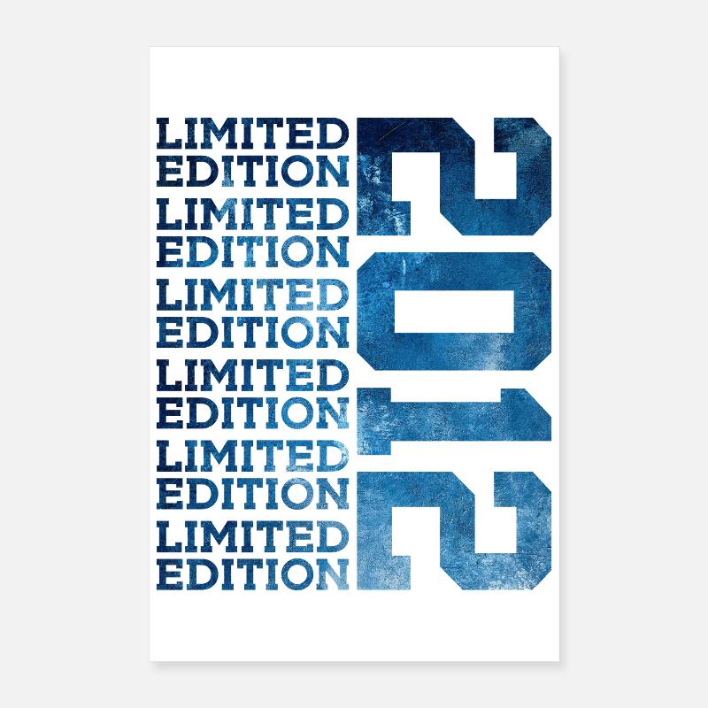 ÉDITION LIMITÉE 2012 14 ANS 14E ANNIVERSAIRE Poster 40 x 60 cm