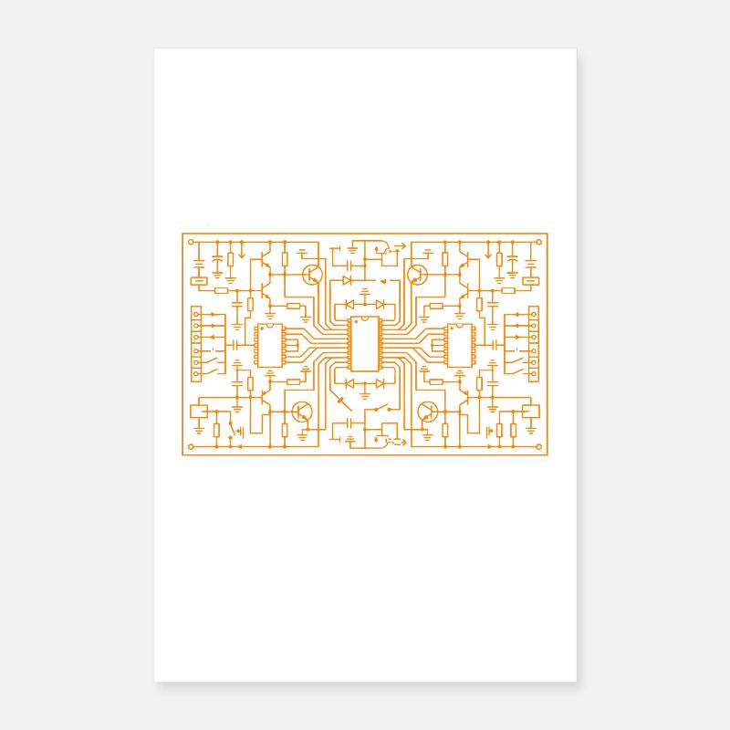 Tu ne comprends pas les électriciens drôles Poster 40 x 60 cm