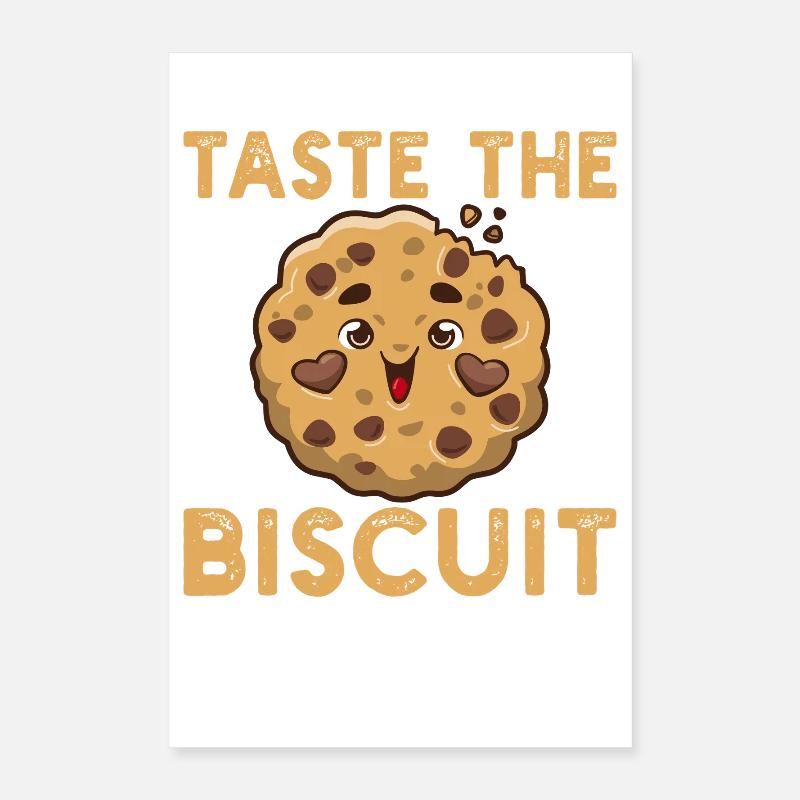 Taste the Biscuit Poster 16" x 24" (40x60 cm)