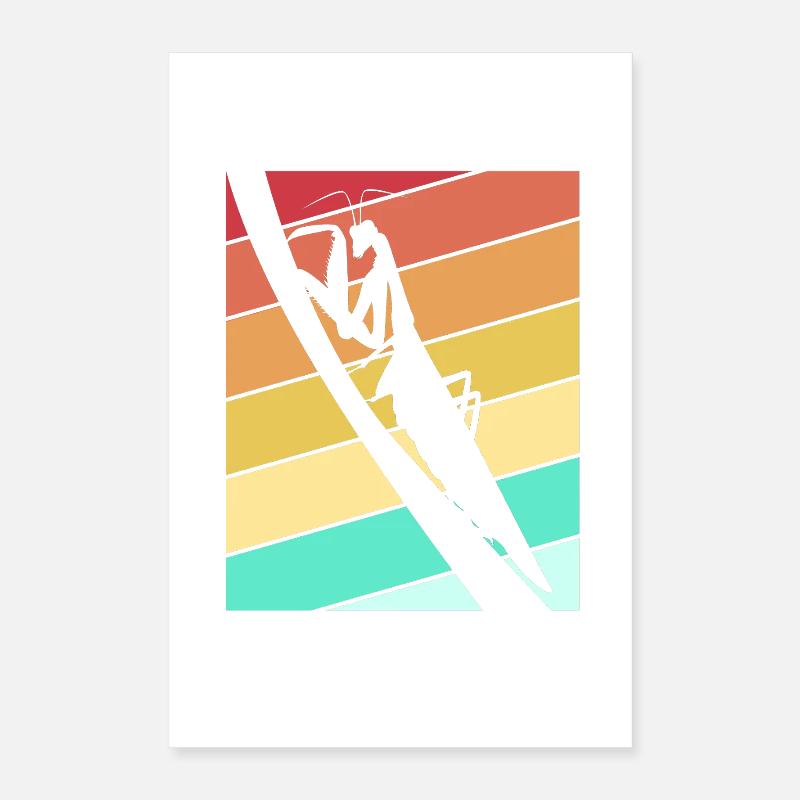 Mantis Worshipper Mantis Poster 16" x 24" (40x60 cm)