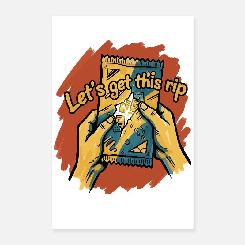 Procurons-nous ce pack de cartes à collectionner Rip Poster 40 x 60 cm