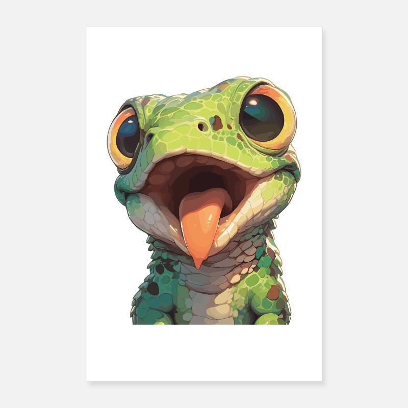 Lizards Lizard Poster 16" x 24" (40x60 cm)