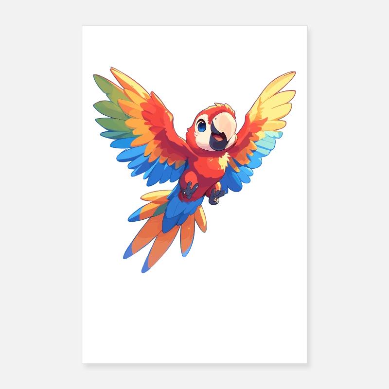 Macaw's Era Poster 16" x 24" (40x60 cm)