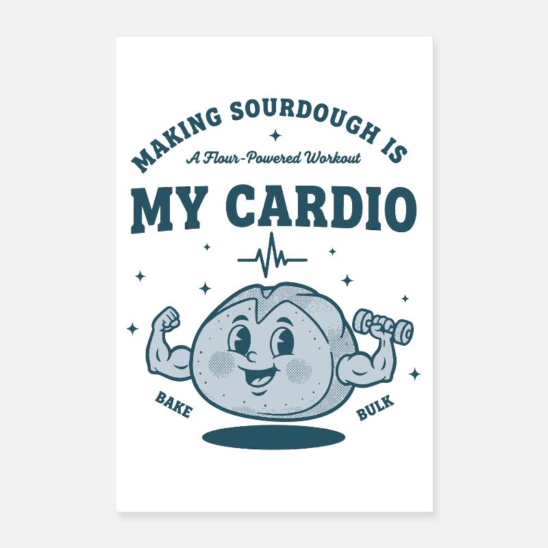 Sauerteigbrot Backen Sauerteig machen Poster 40x60 cm