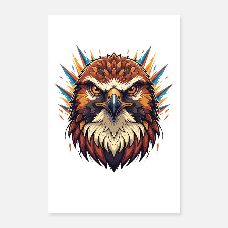 Griffe de Feu de l’Aigle Impérial Poster 40 x 60 cm