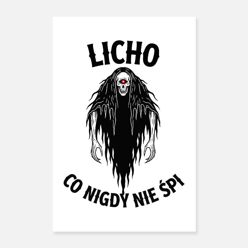 Licho Polish Folklore Never Sleeps Poster 16" x 24" (40x60 cm)