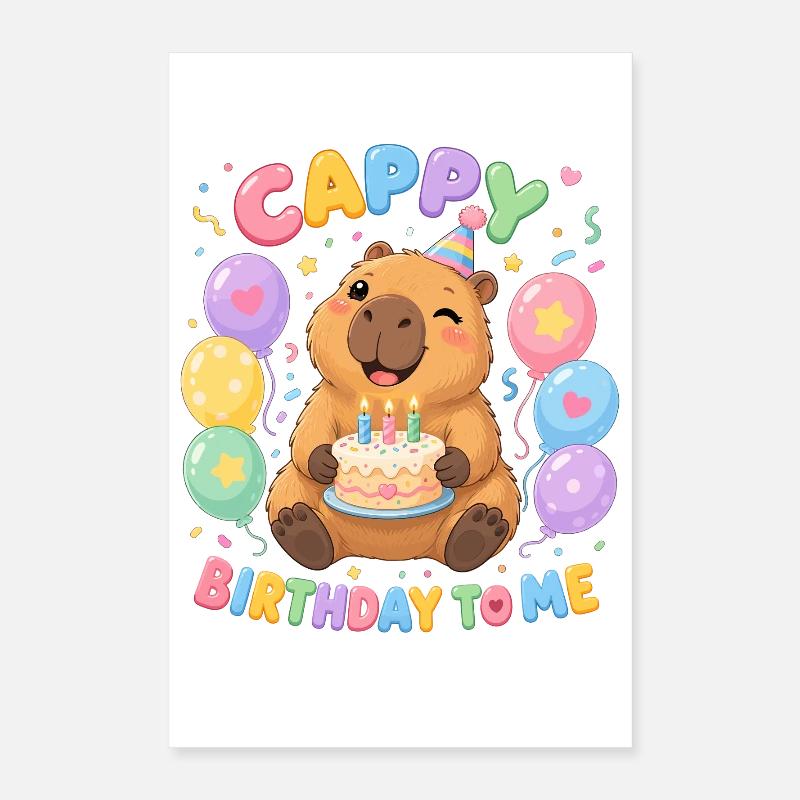 Geburtstag, Kindergeburtstag, Geburtstagsfeier Poster 40x60 cm