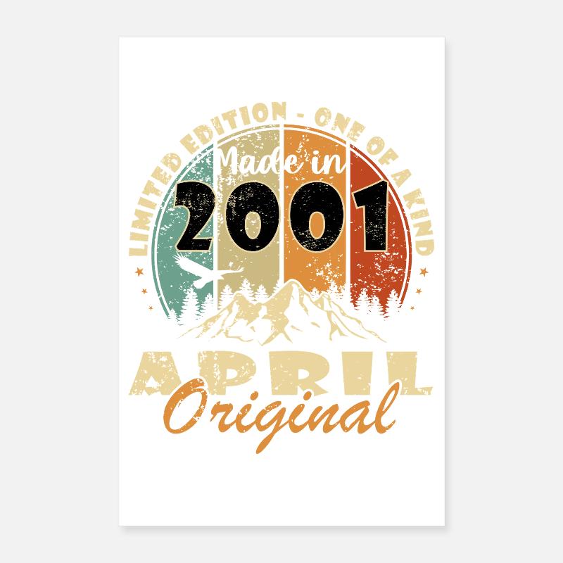 Legend since April 2001 Poster 16" x 24" (40x60 cm)