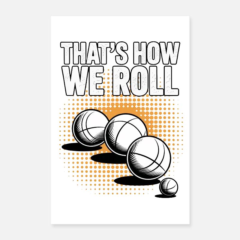 Boccia King Passion de Précision Poster 40 x 60 cm