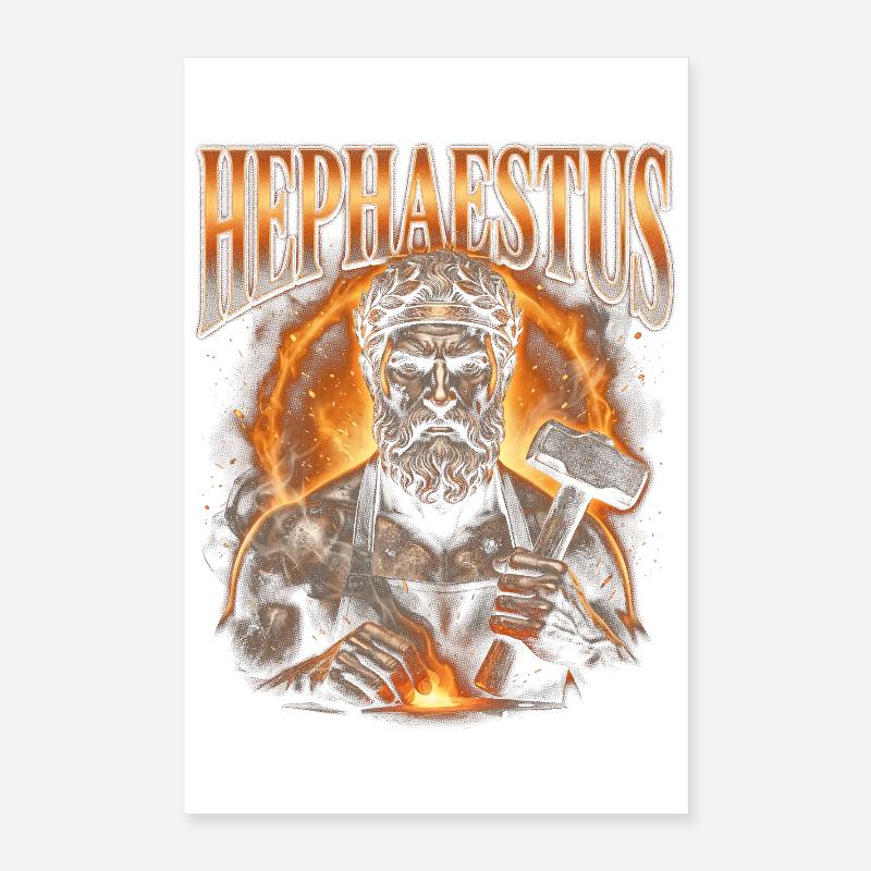 Forge d’Héphaïstos Poster 40 x 60 cm