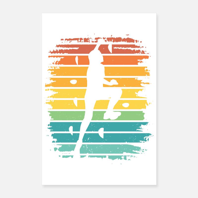Boulderer Boulder Bouldern Poster 40x60 cm