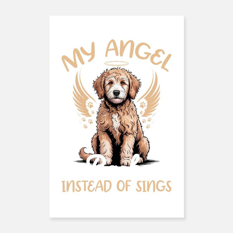 Goldendoodle Dog Breed Poster 16" x 24" (40x60 cm)