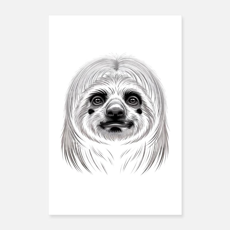Sloth Poster 16" x 24" (40x60 cm)
