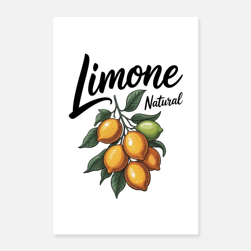 Lemon Lime Poster 16" x 24" (40x60 cm)