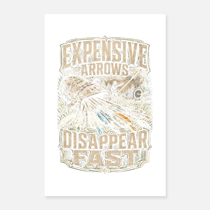 Archery Archer Poster 16" x 24" (40x60 cm)