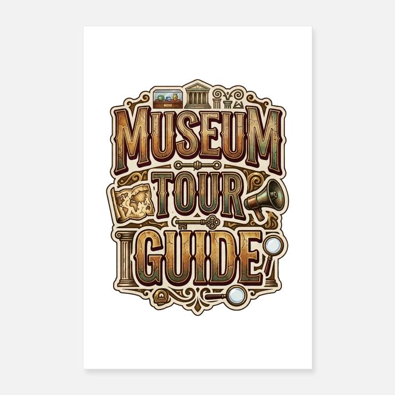 Museumsführer Poster 40x60 cm