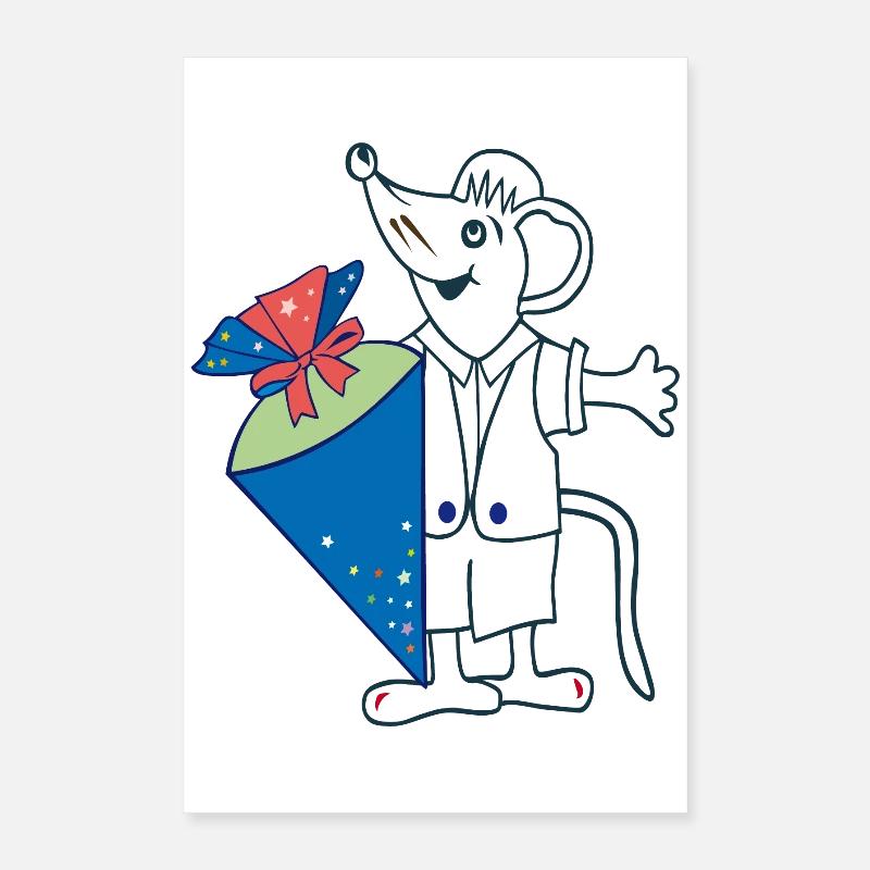 Cône de sucre de l’école Poster 40 x 60 cm