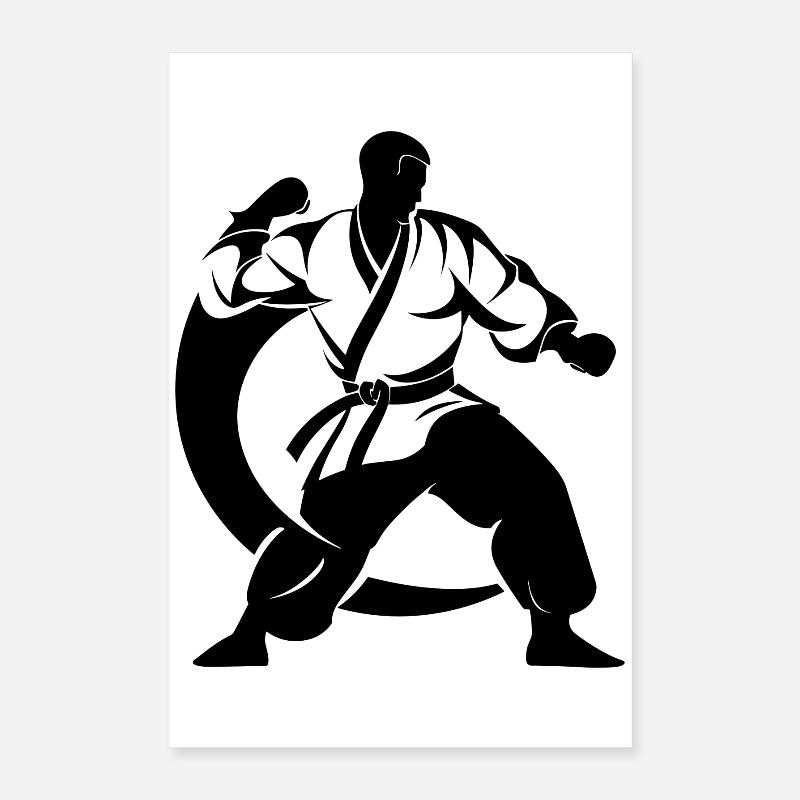 Karateka Poster 40x60 cm