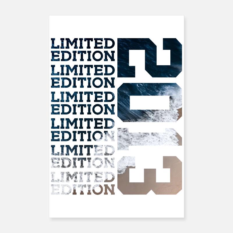 ÉDITION LIMITÉE 2013 13 ANS 13E ANNIVERSAIRE Poster 40 x 60 cm
