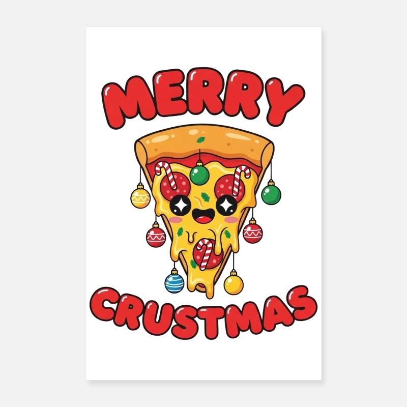 Merry Crustmas Poster 40x60 cm