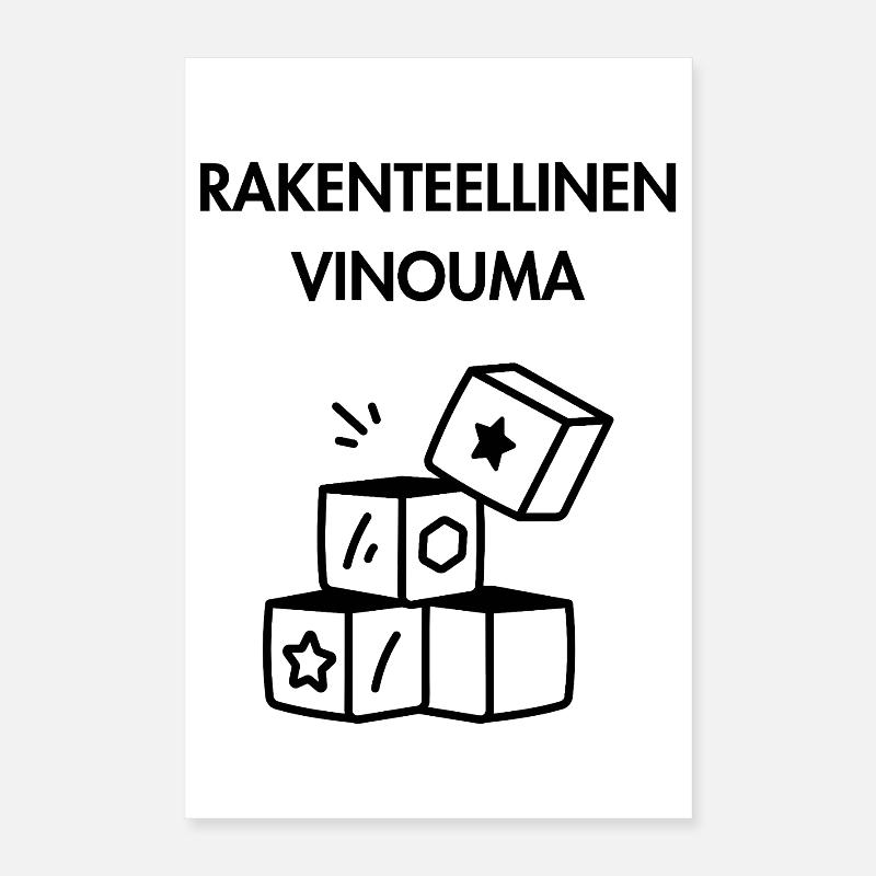 Strukturelle Verzerrung Poster 40x60 cm