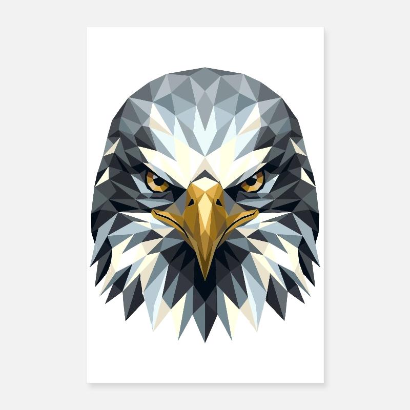 Eagle Bald Eagle Golden Eagle White-tailed Eagle Poster 16" x 24" (40x60 cm)