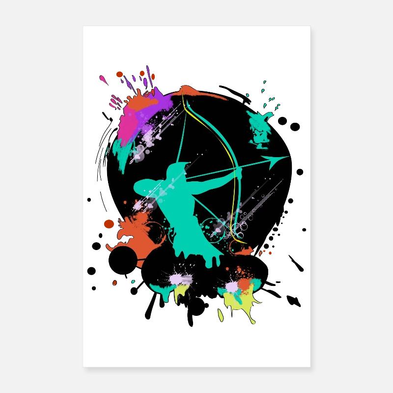 Archery Poster 40x60 cm