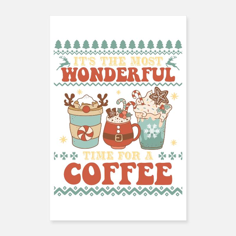 Pull de Noël moche Poster 40 x 60 cm