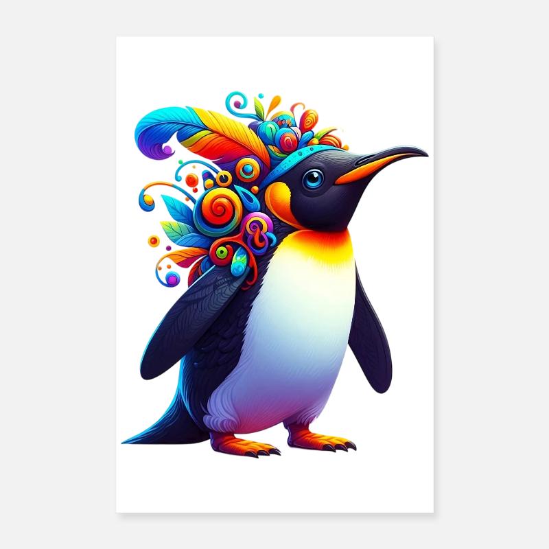 Pinguin Poster 40x60 cm