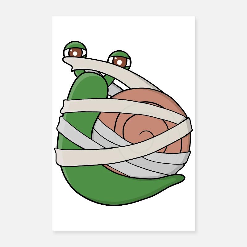 Mummia Lumaca Poster 40x60 cm