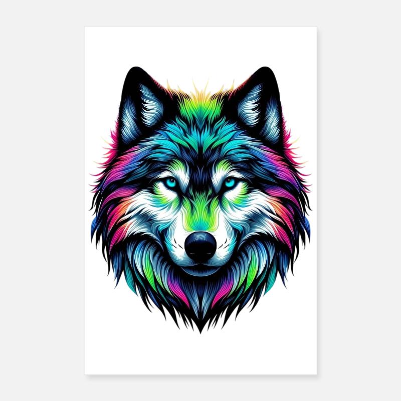 Loup Poster 40 x 60 cm