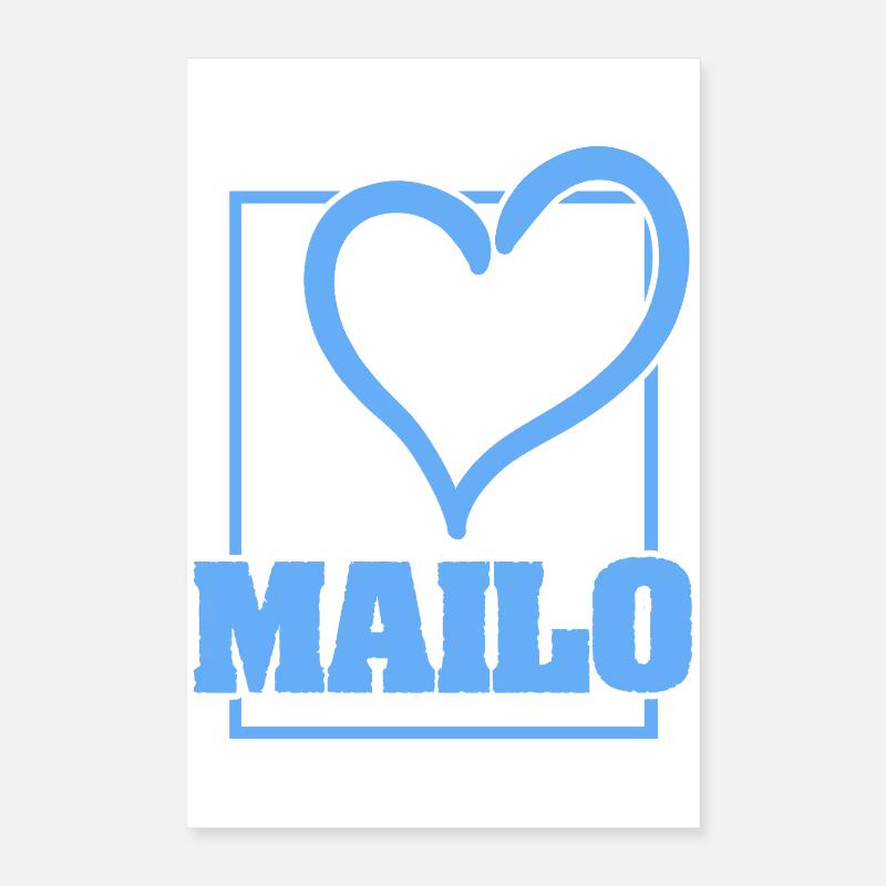 Bachelor Mailo Poster 40x60 cm