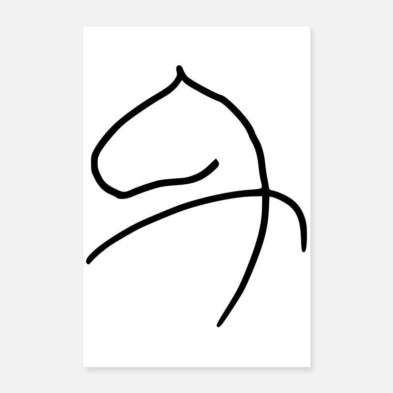 Cheval Poster 40 x 60 cm