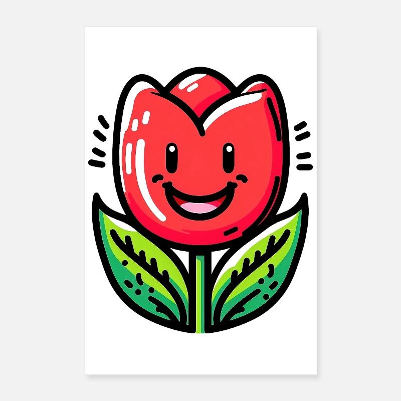 Tulpe Poster 40x60 cm