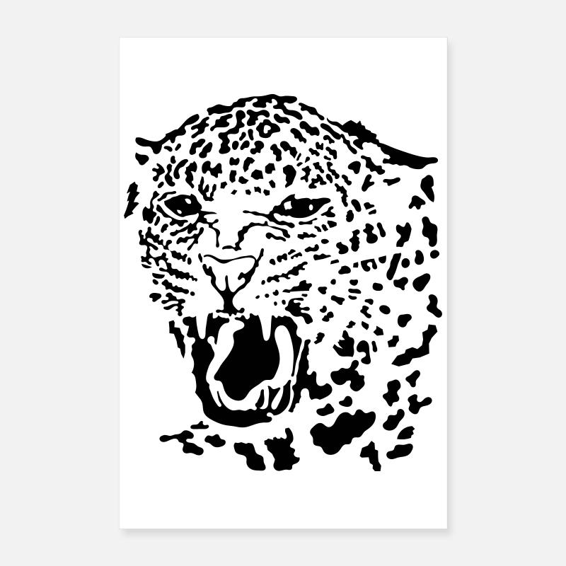 Leopard Poster 40x60 cm
