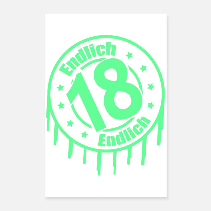 Endlich 18 Poster 40x60 cm